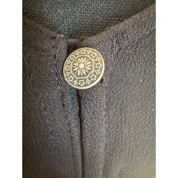 American Eagle Outfitters Long-Sleeve Black Dress M - Picture 10 of 13